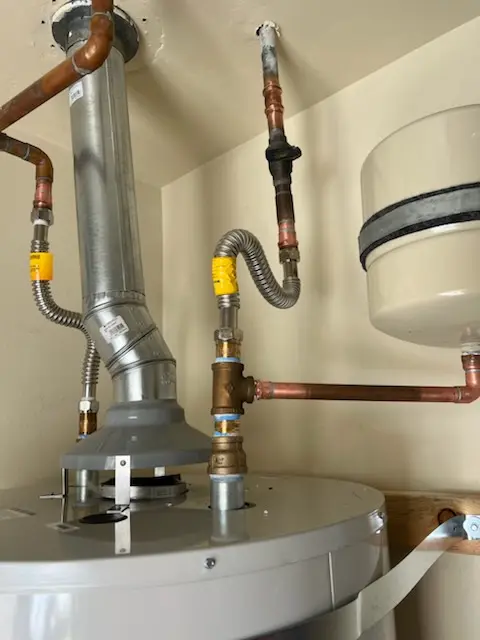 Water heater installation and plumbing repair in San Ramon